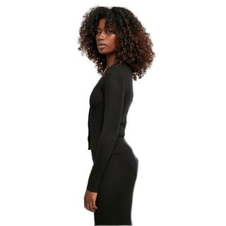 URBAN CLASSICS Cardigan corto a maglia a coste  