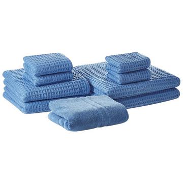 Set di 9 asciugamani en Cotone AREORA