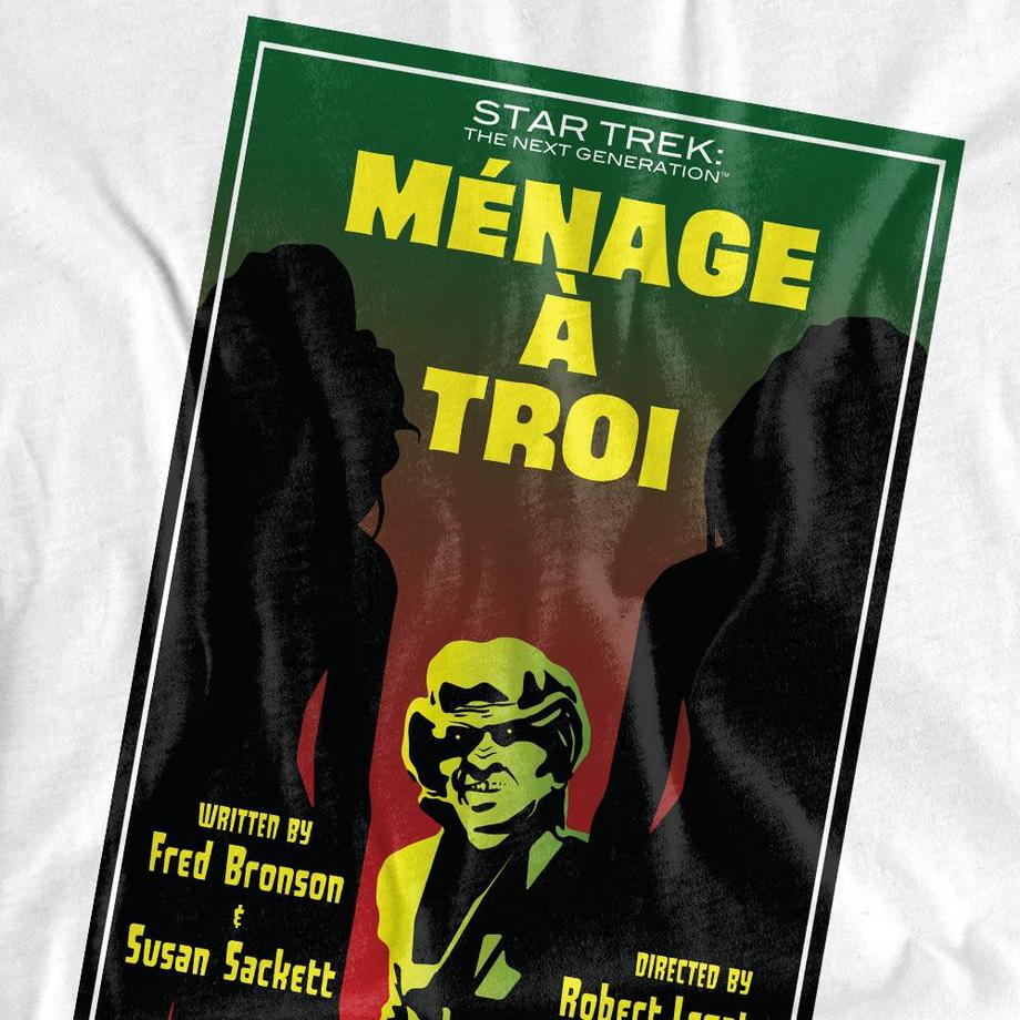 Star Trek Star Trek The Next Generation Stagione 3 Episodio 24 T-Shirt  