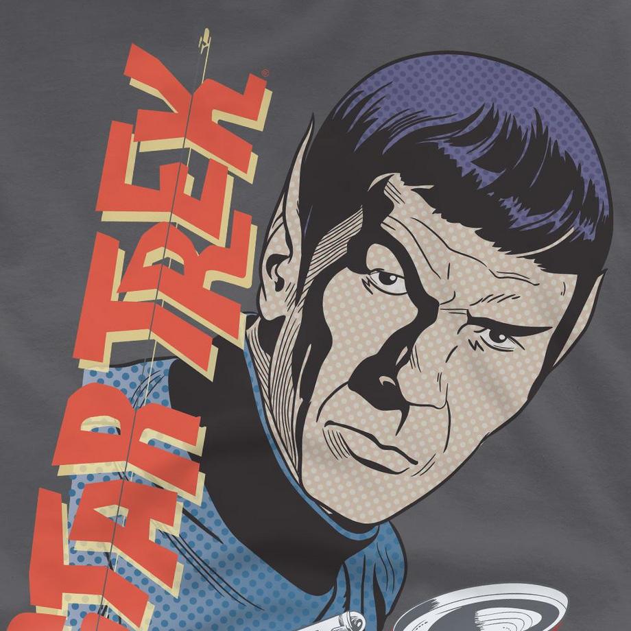Star Trek Maglietta Grafica Vintage Spock  