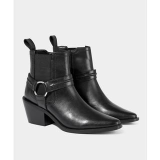 Joe Browns  Bottines western en cuir noir 
