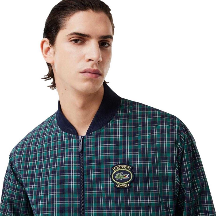 LACOSTE Bomber Regolare Plaid  