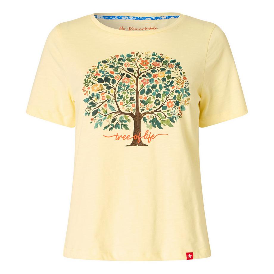 Joe Browns T-Shirt mit floralem Baummotiv  
