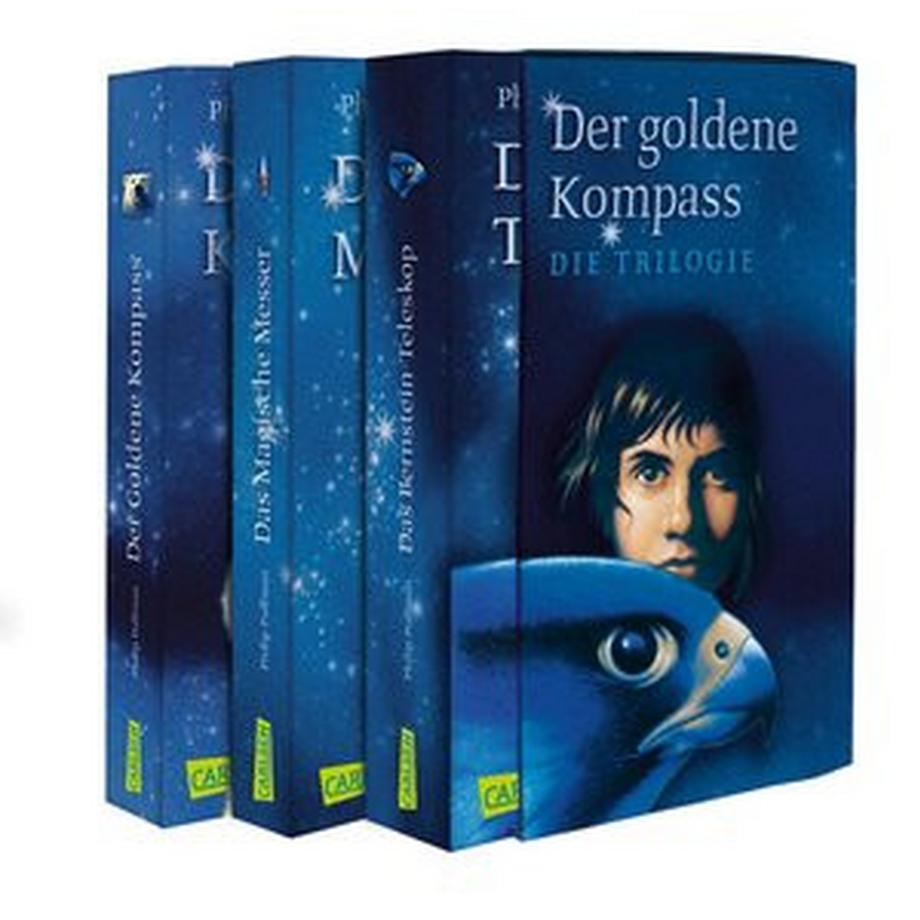 Carlsen  His Dark Materials: Der Goldene Kompass, Das Magische Messer und Das Bernstein-Teleskop im Schuber 