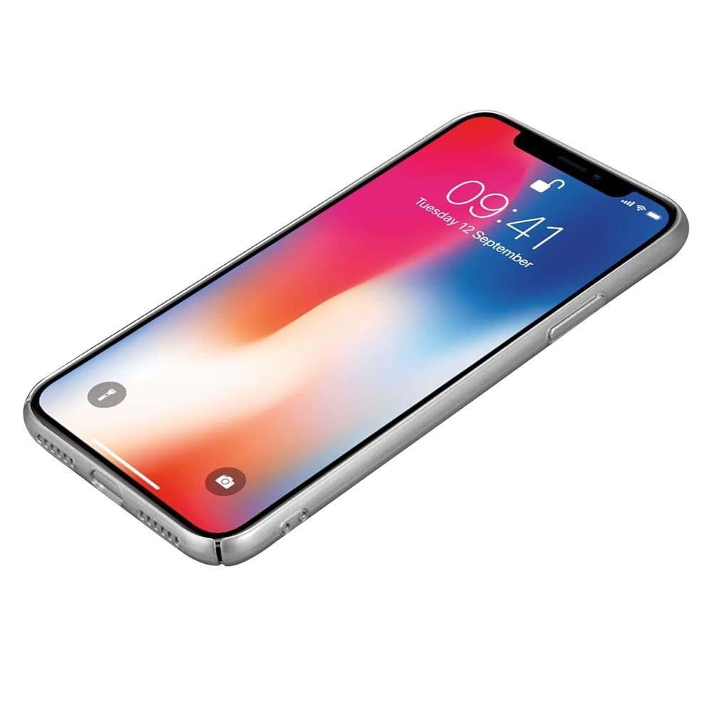 Cadorabo  Hülle für Apple iPhone X / XS Hard Case in Metall Optik 