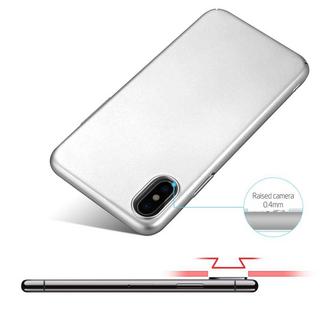 Cadorabo  Hülle für Apple iPhone X / XS Hard Case in Metall Optik 