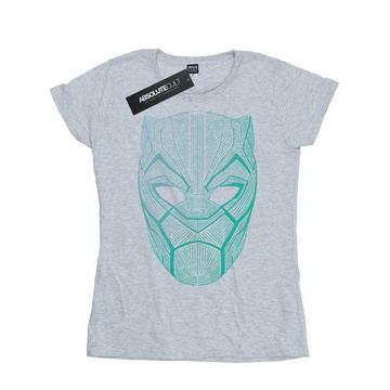 Tshirt BLACK PANTHER TRIBAL MASK