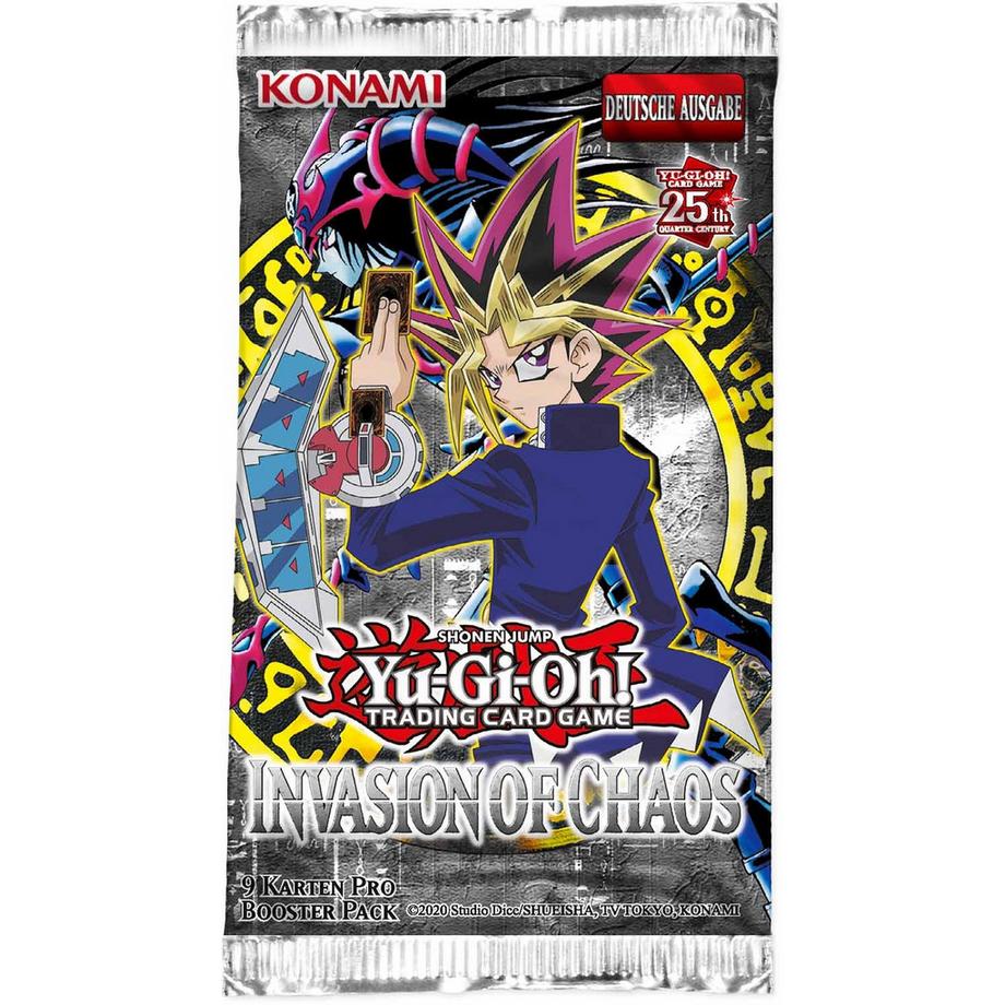Yu-Gi-Oh!  Invasion of Chaos Booster Display 25th Anniversary  - DE 