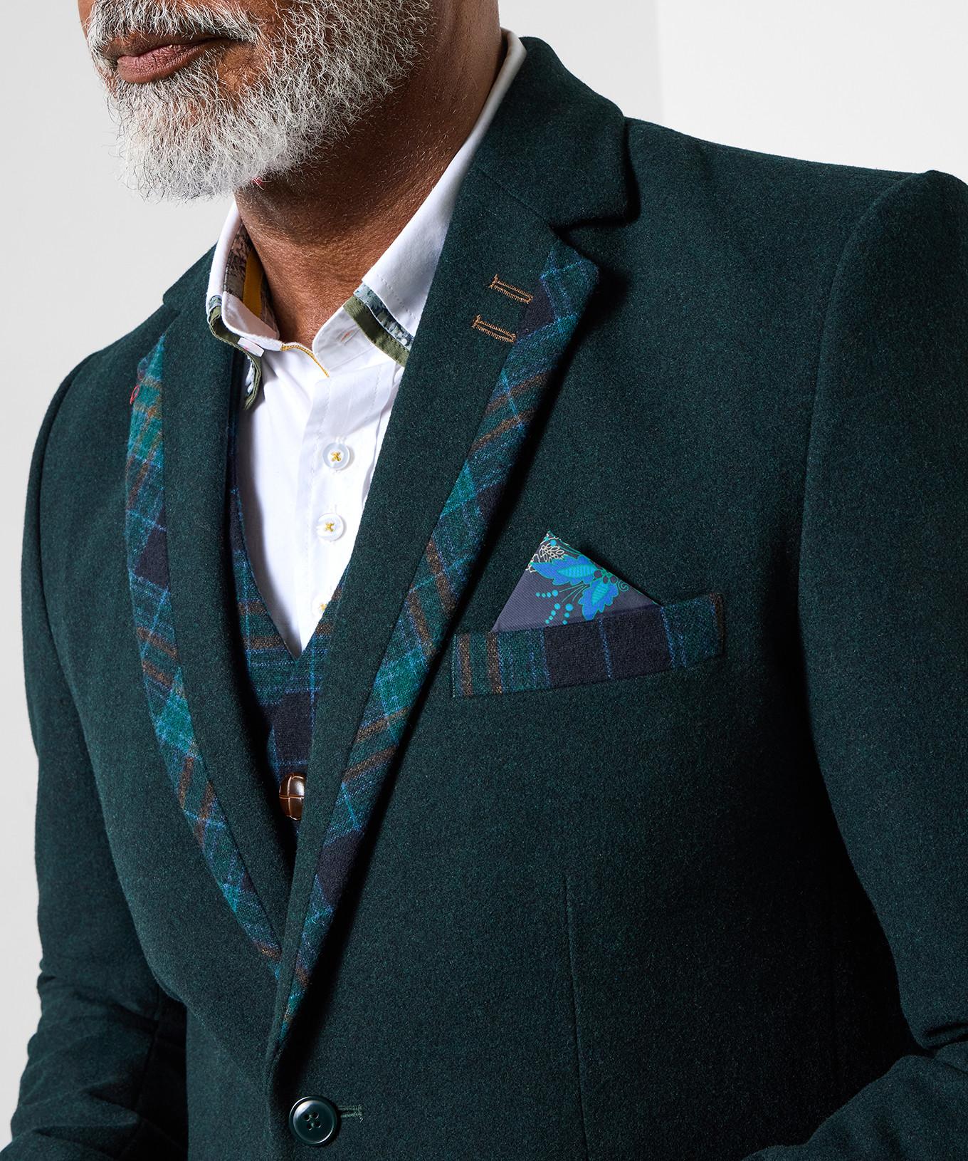 Joe Browns Blazer mit Karomuster Details  