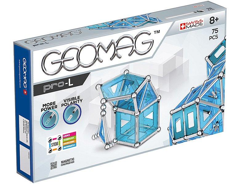 Geomag  Geomag Pro-L 75 pcs jeu à  aimant néodyme 75 pièce(s) Multicolore 