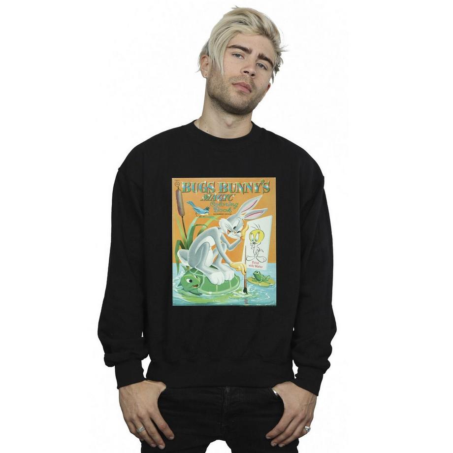LOONEY TUNES Bugs Bunny Colouring Book Sweatshirt  