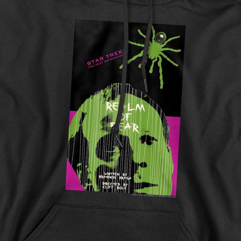 Star Trek The Next Generation Season 6 Episode 2 Felpa con cappuccio  