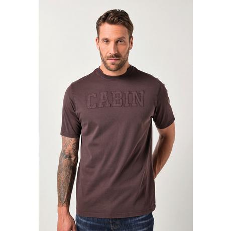 JP1880 Halbarm Badges Vintage Look T-Shirt  