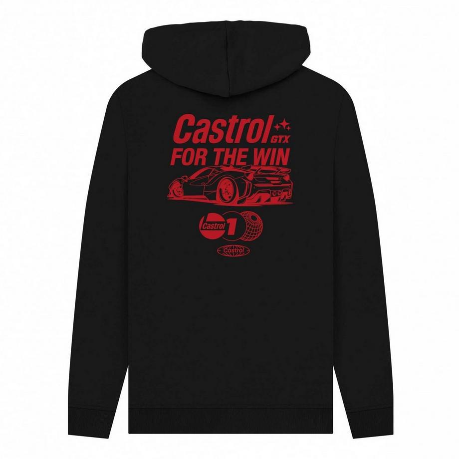 Castrol  Sweat à capuche motiftyle imprimé au dos FOR THE WIN 