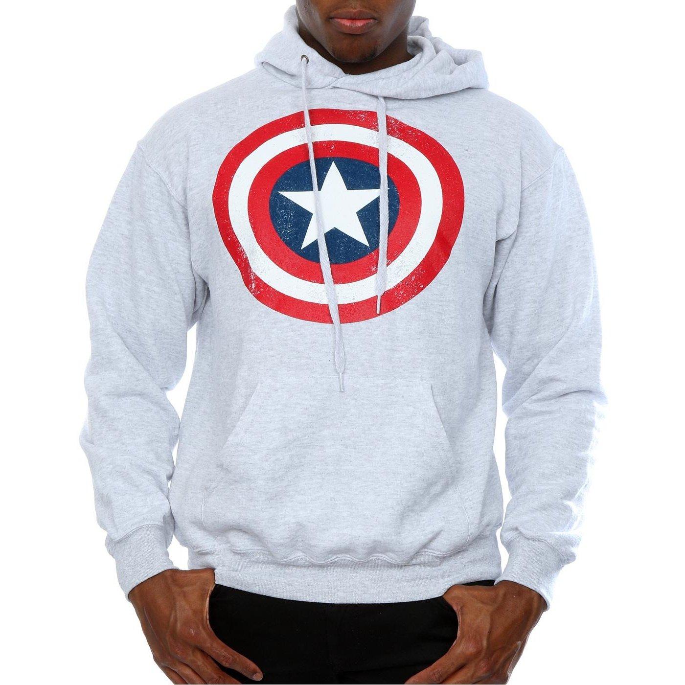 CAPTAIN AMERICA Bouclier Sweat à Capuche  