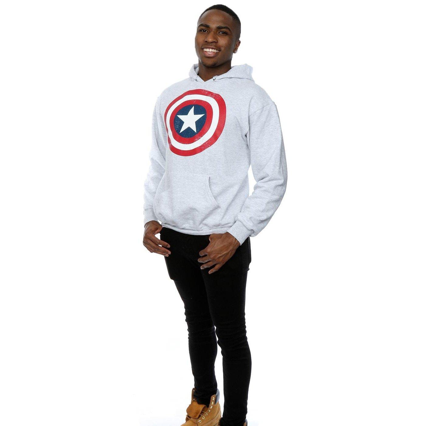CAPTAIN AMERICA Bouclier Sweat à Capuche  
