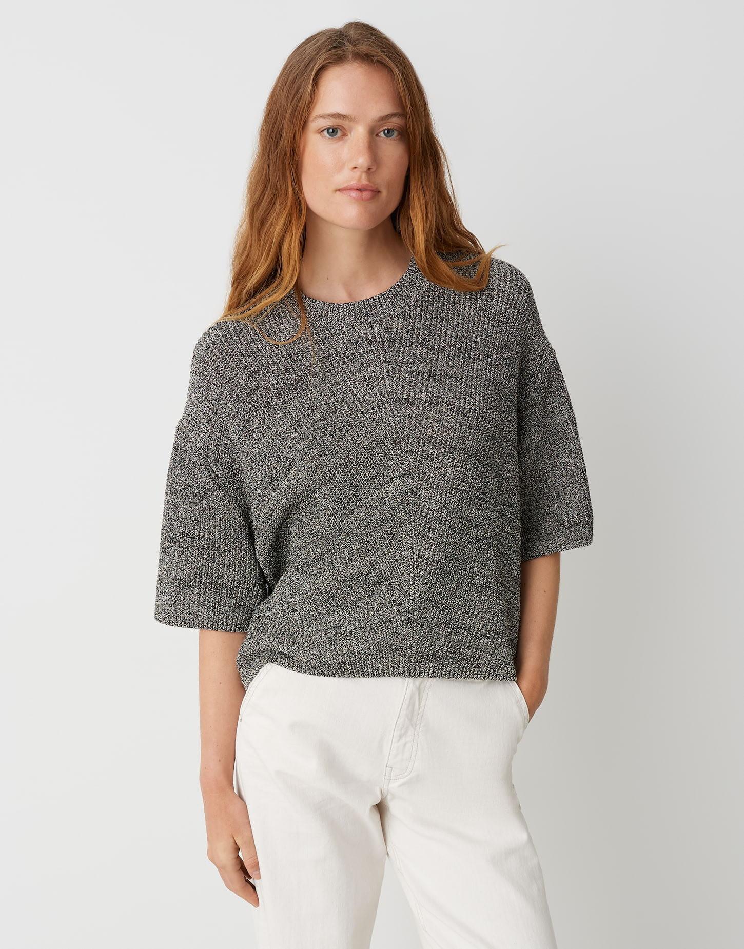 OPUS  Strickpullover Paudie O-Form 