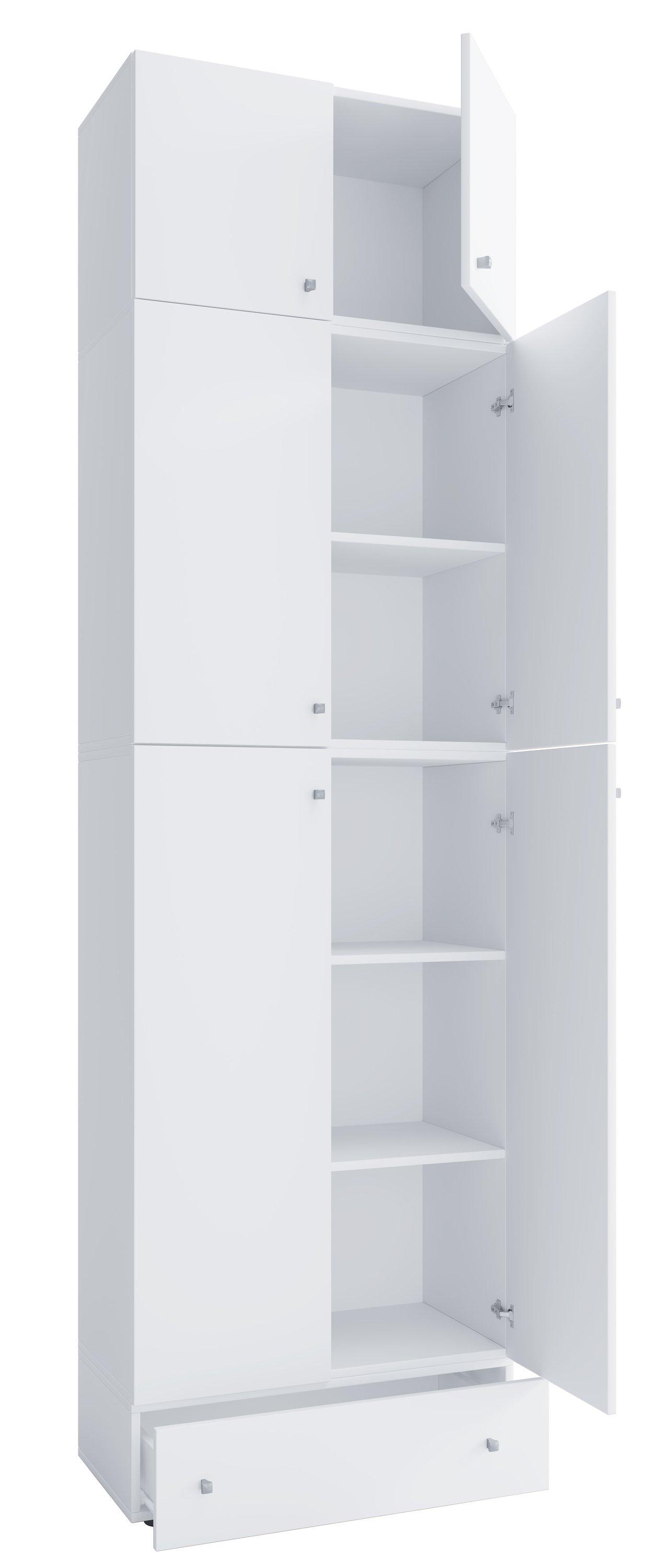 VCM XXL Holz Schuhschrank Kleiderschrank Schuhe Dielenschrank Lona 5f A Schublade  