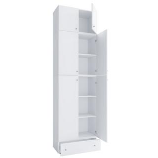 VCM XXL Holz Schuhschrank Kleiderschrank Schuhe Dielenschrank Lona 5f A Schublade  