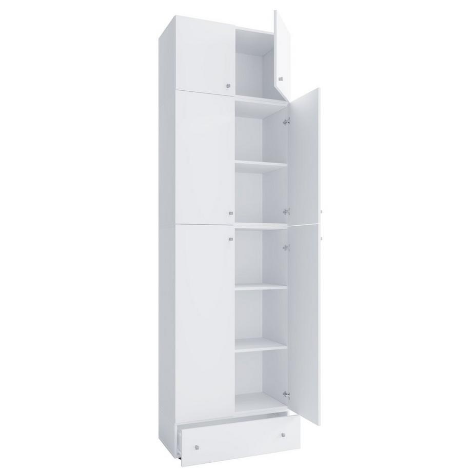 VCM XXL Holz Schuhschrank Kleiderschrank Schuhe Dielenschrank Lona 5f A Schublade  