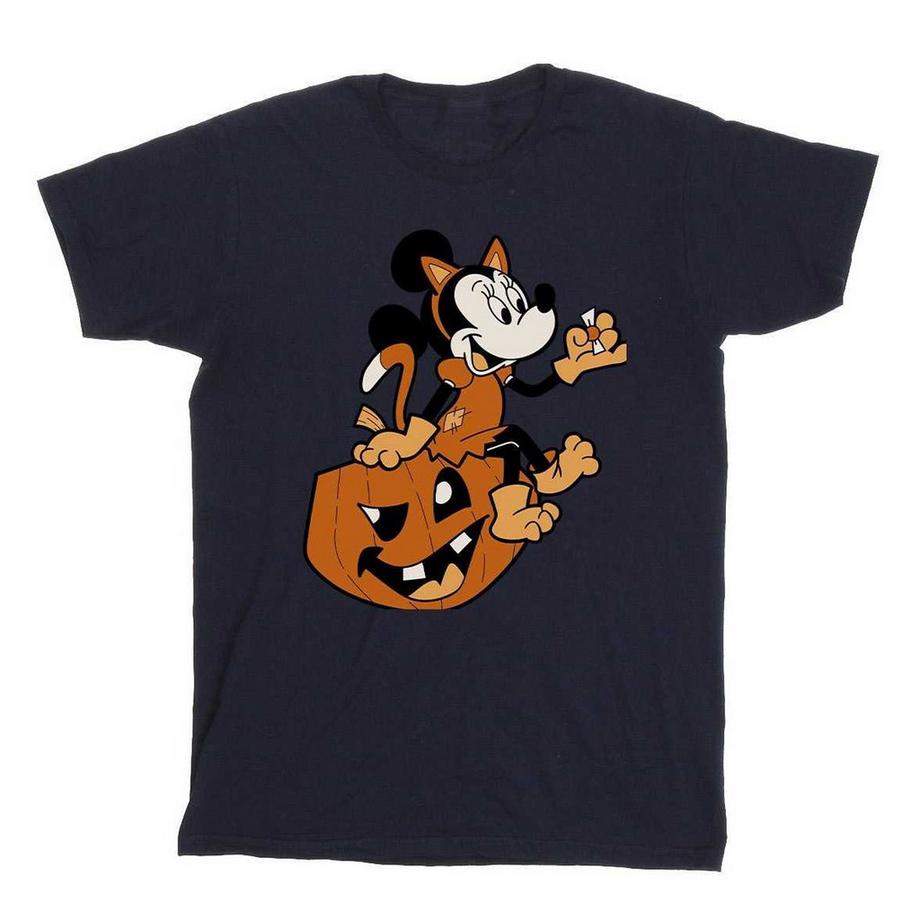 Tshirt Halloween motif Minnie Mouse motiftyle Chat