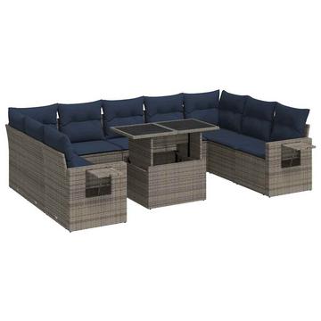 Garten sofagarnitur poly-rattan