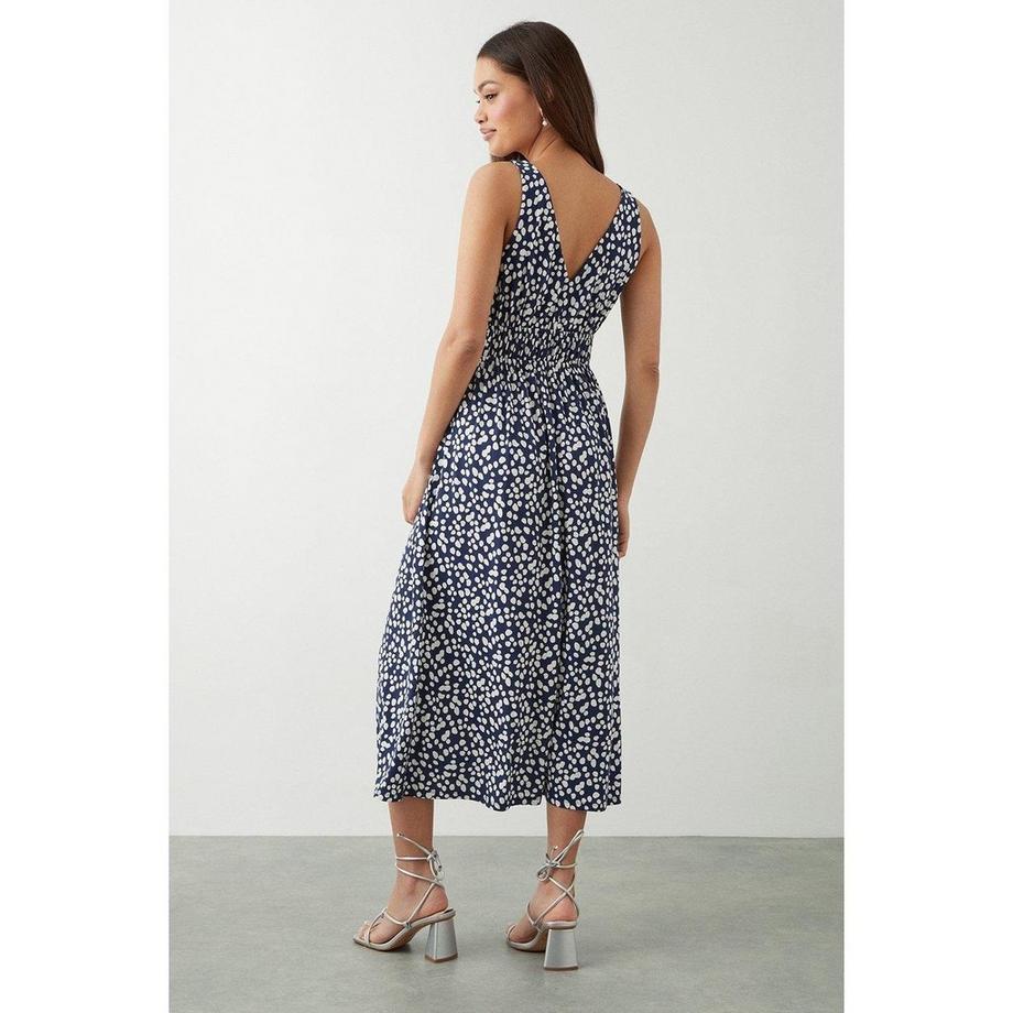 Dorothy Perkins Ärmelloses Midikleid vorne gebunden  