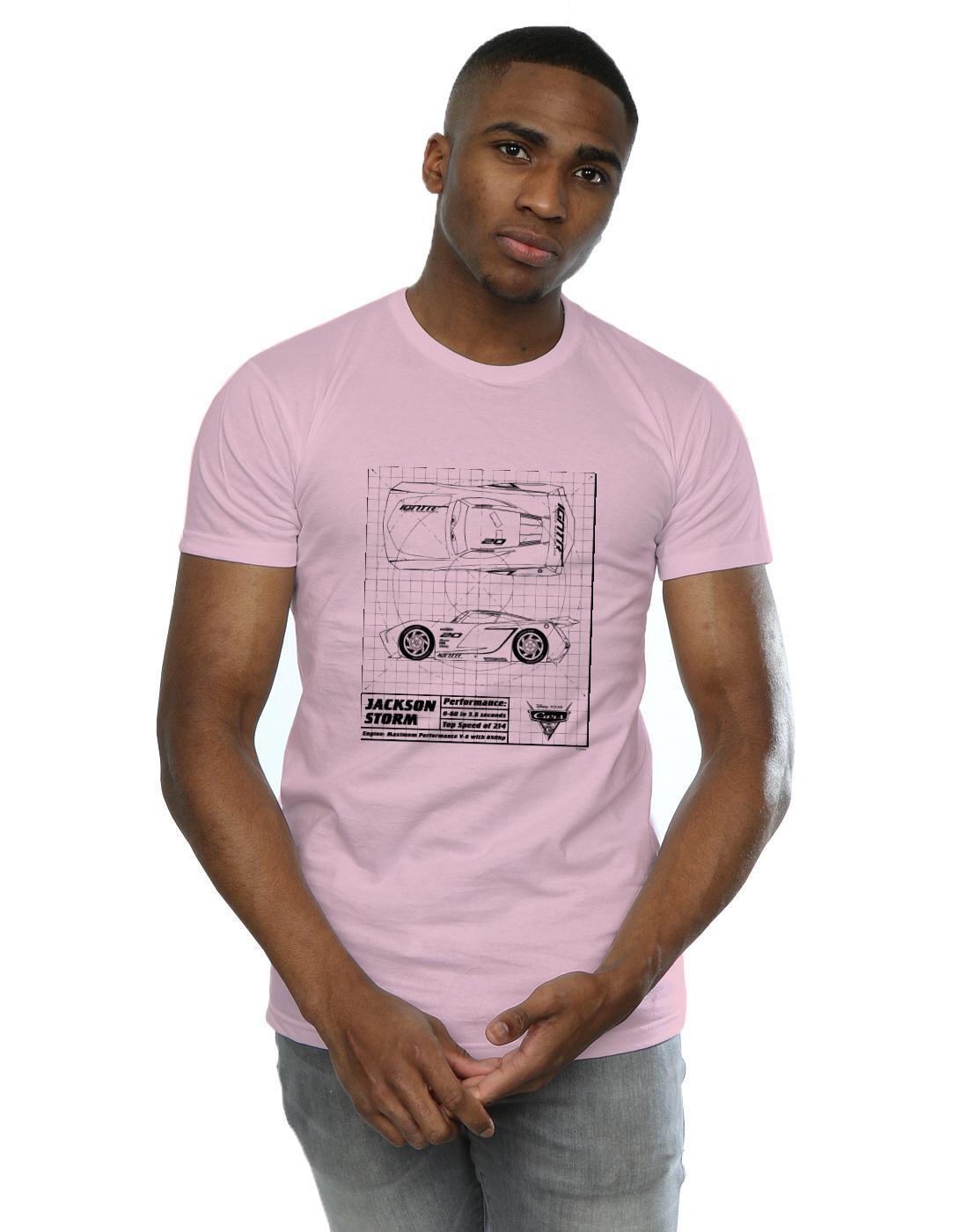 Disney  Cars Jackson Storm Blueprint TShirt 