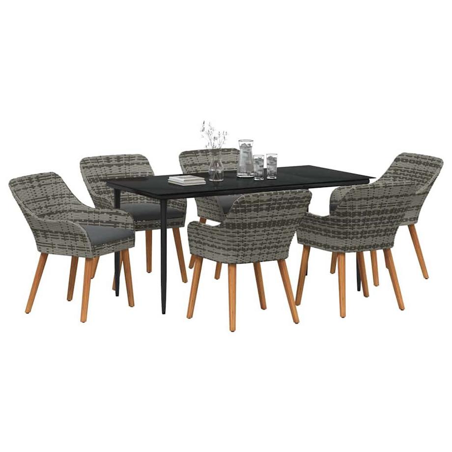 VidaXL Gartenmöbel set poly-rattan  