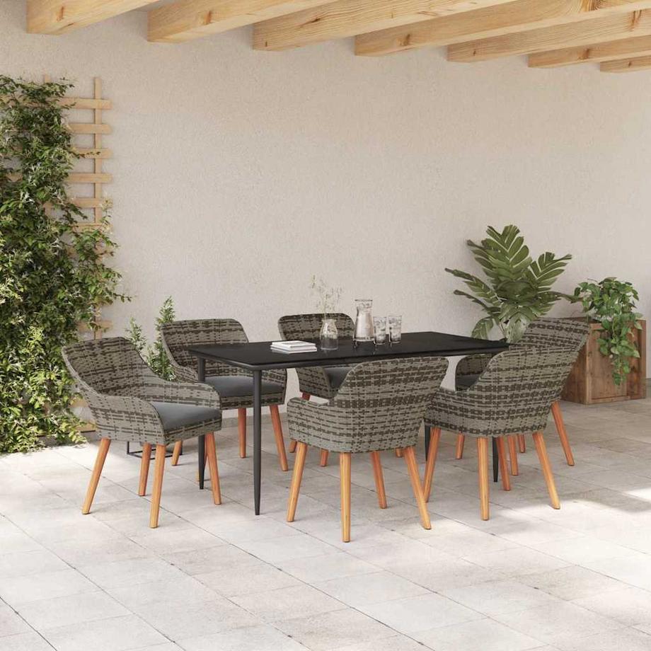 VidaXL Gartenmöbel set poly-rattan  