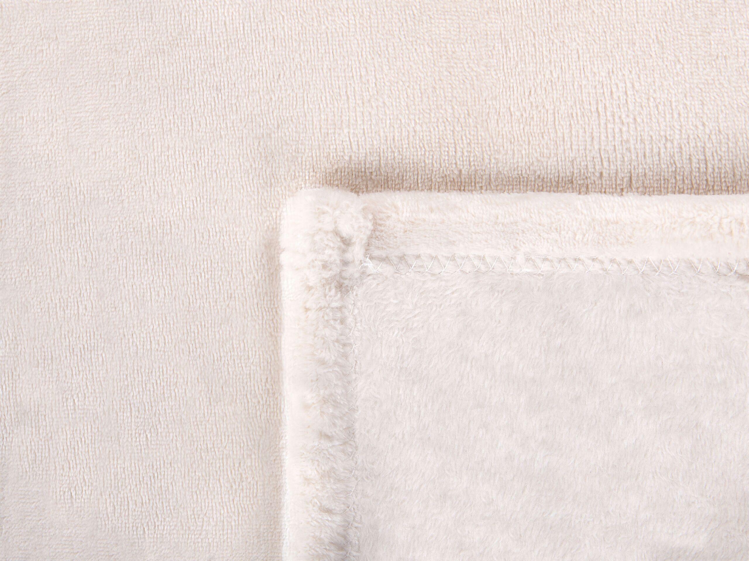 Beliani BAYBURT Couverture Polaire Moderne en Polyester  