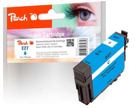 Peach  0F320175 cartuccia d'inchiostro 1 pz Compatibile Resa standard Ciano 