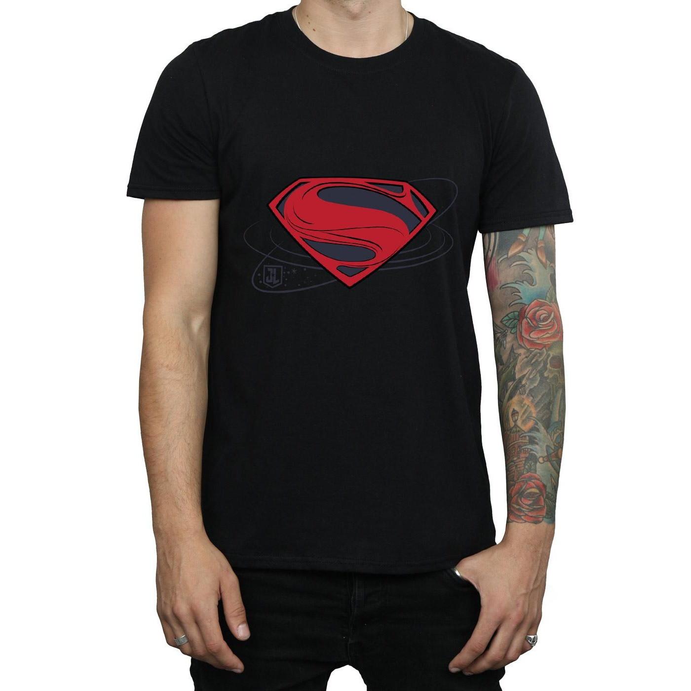 DC COMICS  Justice League Movie Superman Logo TShirt 