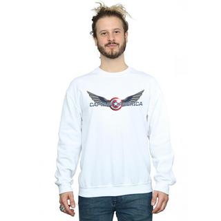 MARVEL  Falcon And The Winter Soldier Captain America Logo Sweatshirt 