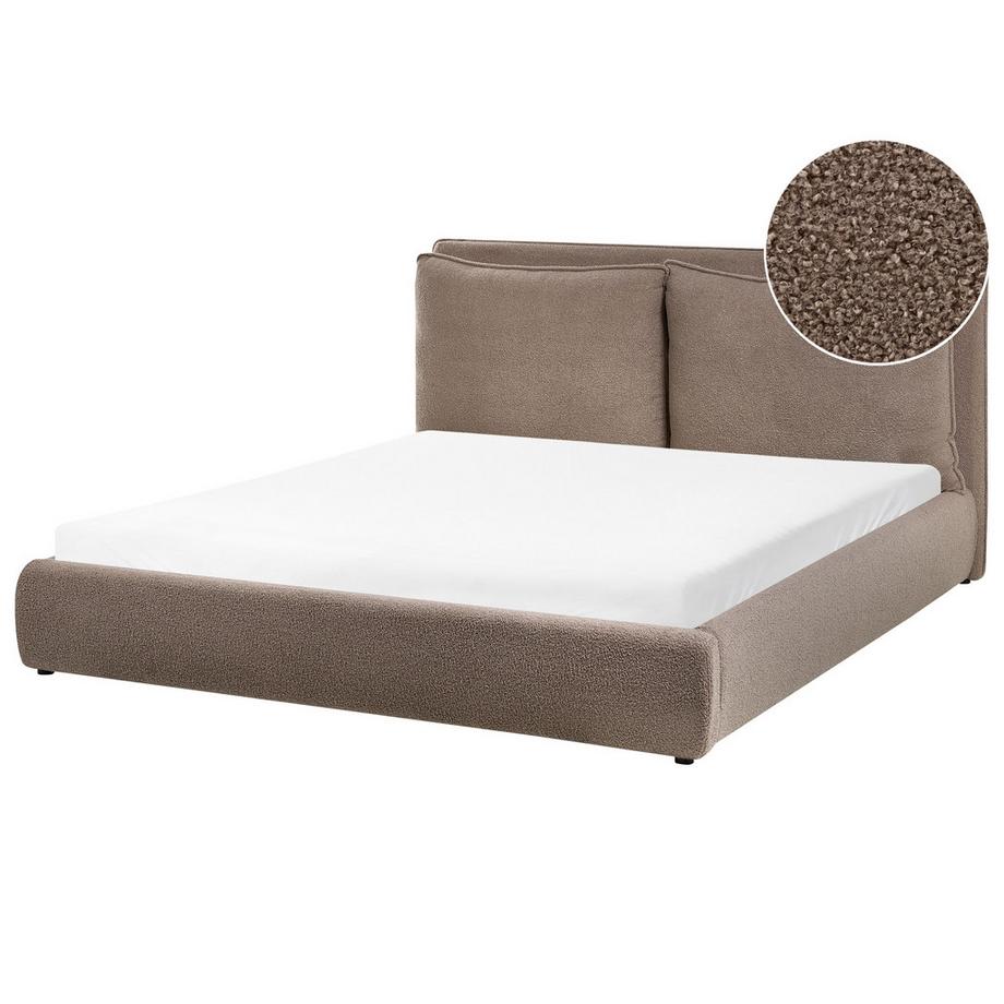 Lit avec sommier en Bouclé  BAJONNA