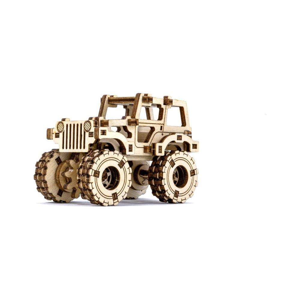 Wooden City  Wooden Jeep 