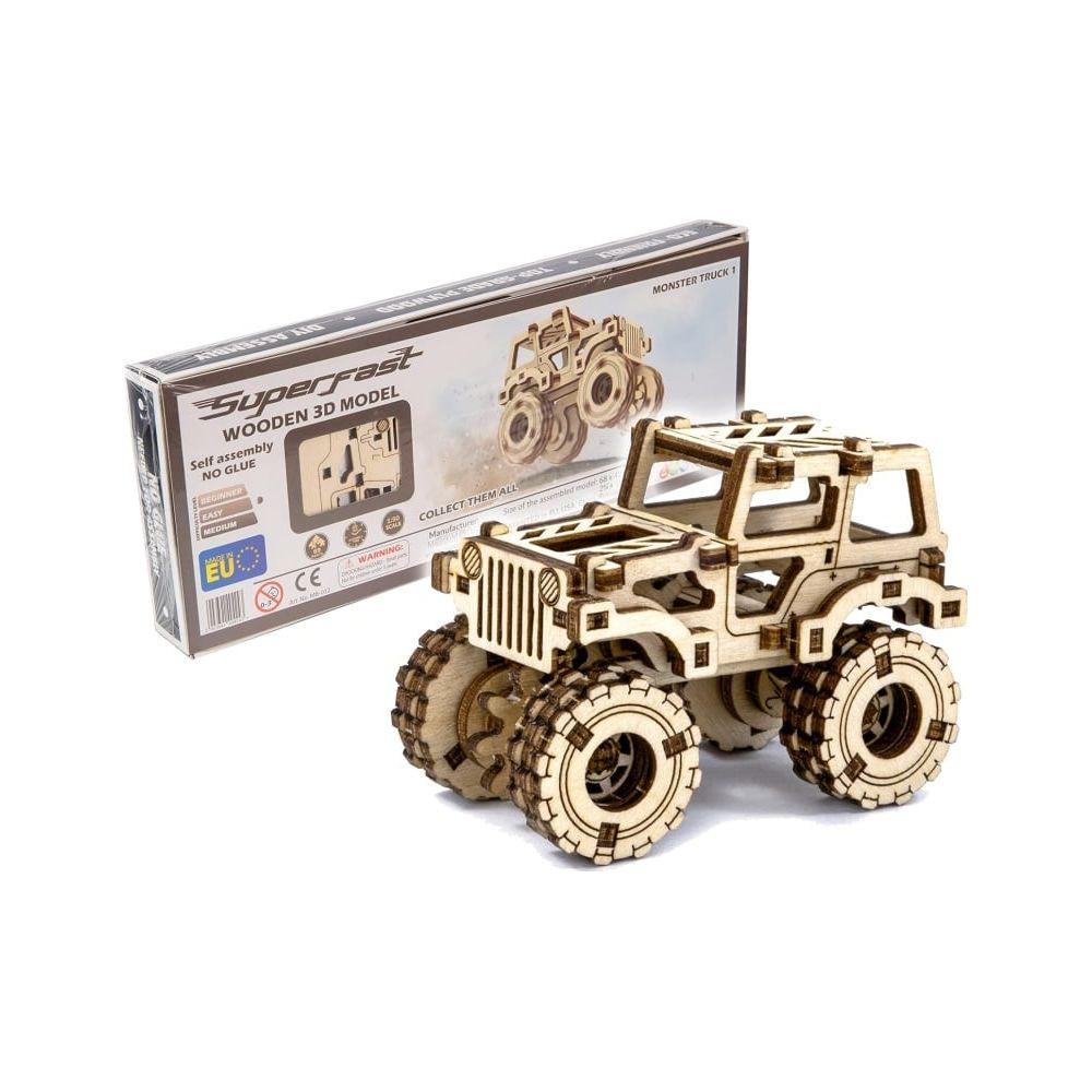 Wooden City  Wooden Jeep 