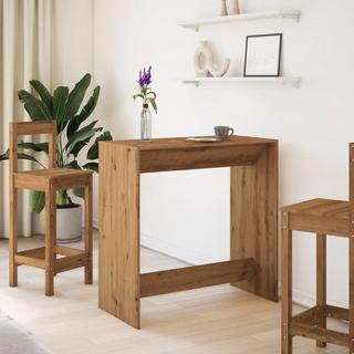 VidaXL Table de bar bois d'ingénierie  