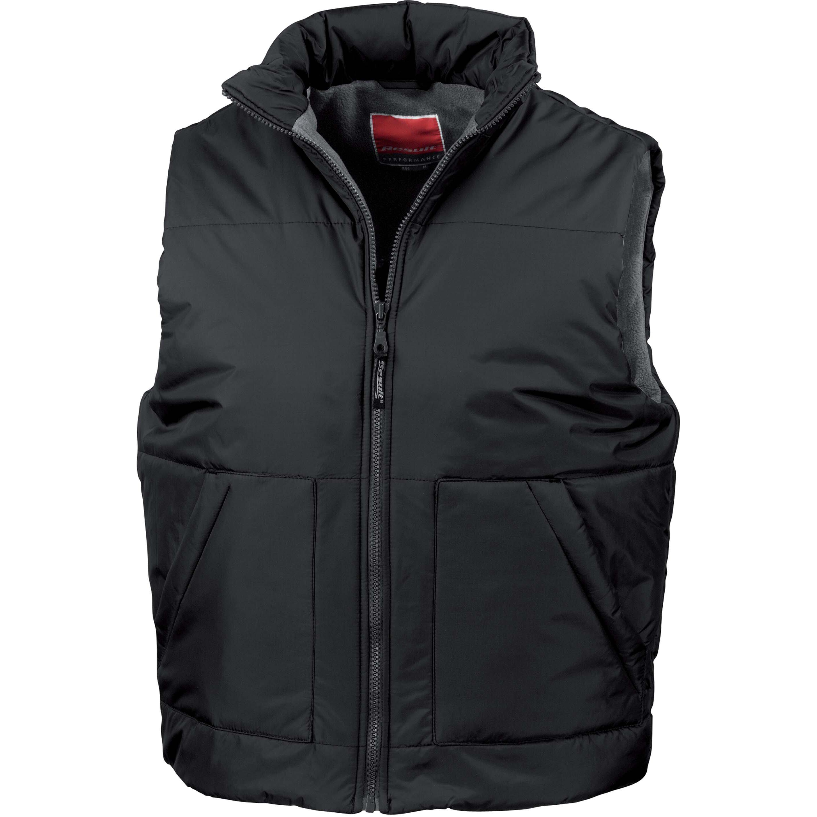 Result  Kariban ärmellose Kariban Polar Fleece gefütterte Jacke 