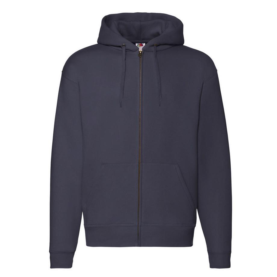 Premium Felpa Con Cappuccio E Zip Intera