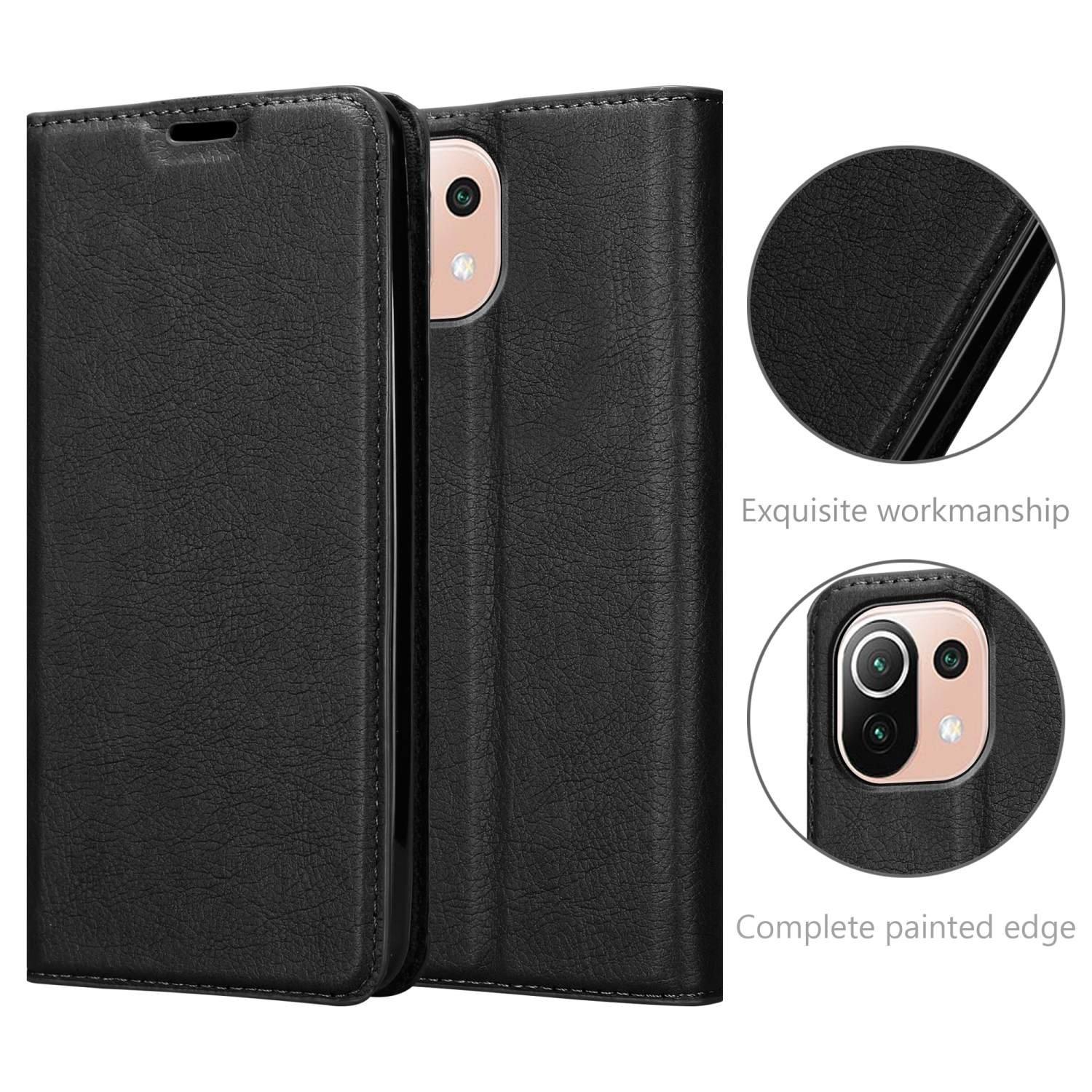 Cadorabo  Housse compatible avec Xiaomi Mi 11 LITE (4G / 5G) / 11 LITE NE - Coque de protection avec fermeture magnétique, fonction de support et compartiment pour carte 