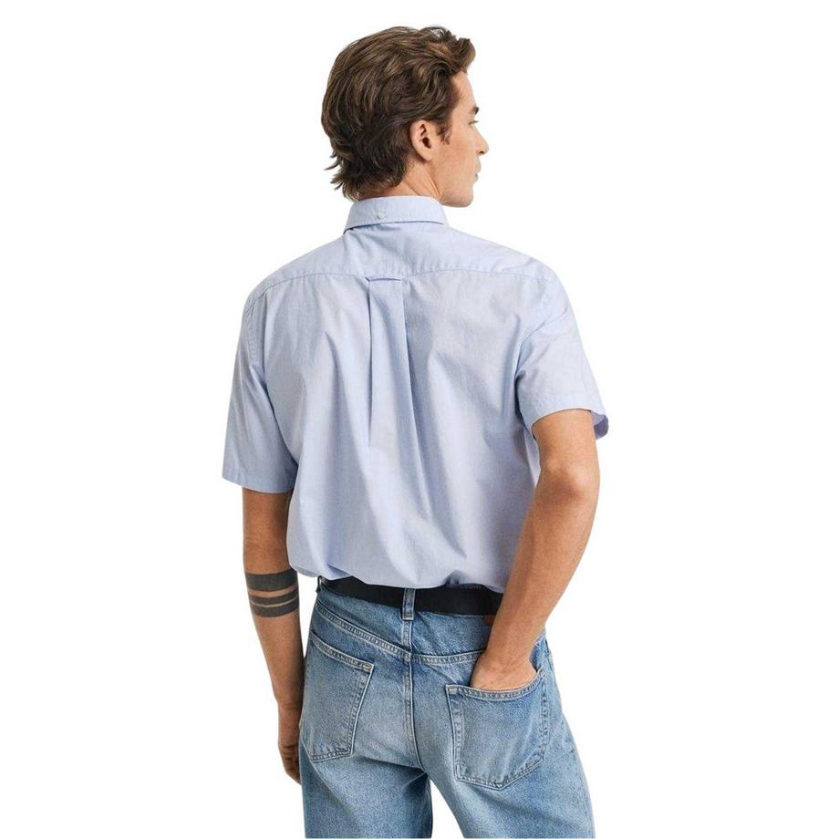 GANT  Camicia Classico Popeline Maniche Corte 
