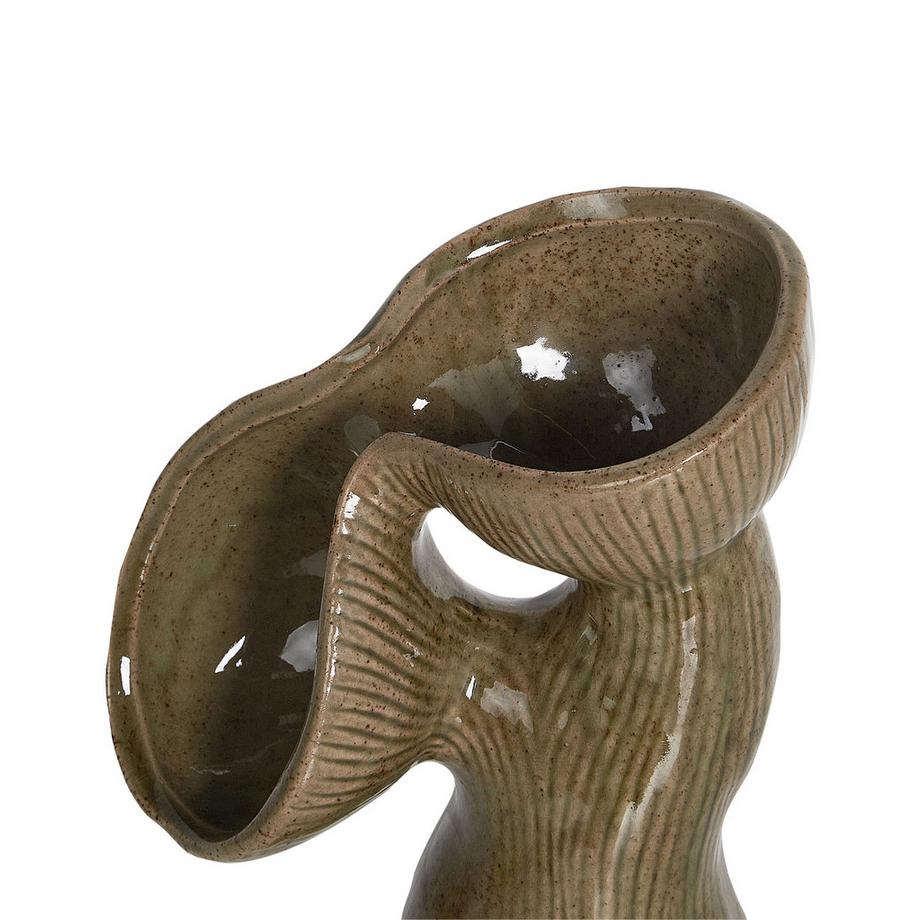 Beliani Vaso da fiori en Gres porcellanato Moderno CALAMUS  