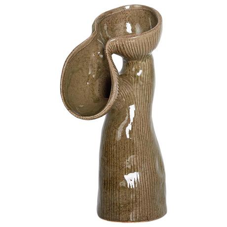 Beliani Vaso da fiori en Gres porcellanato Moderno CALAMUS  