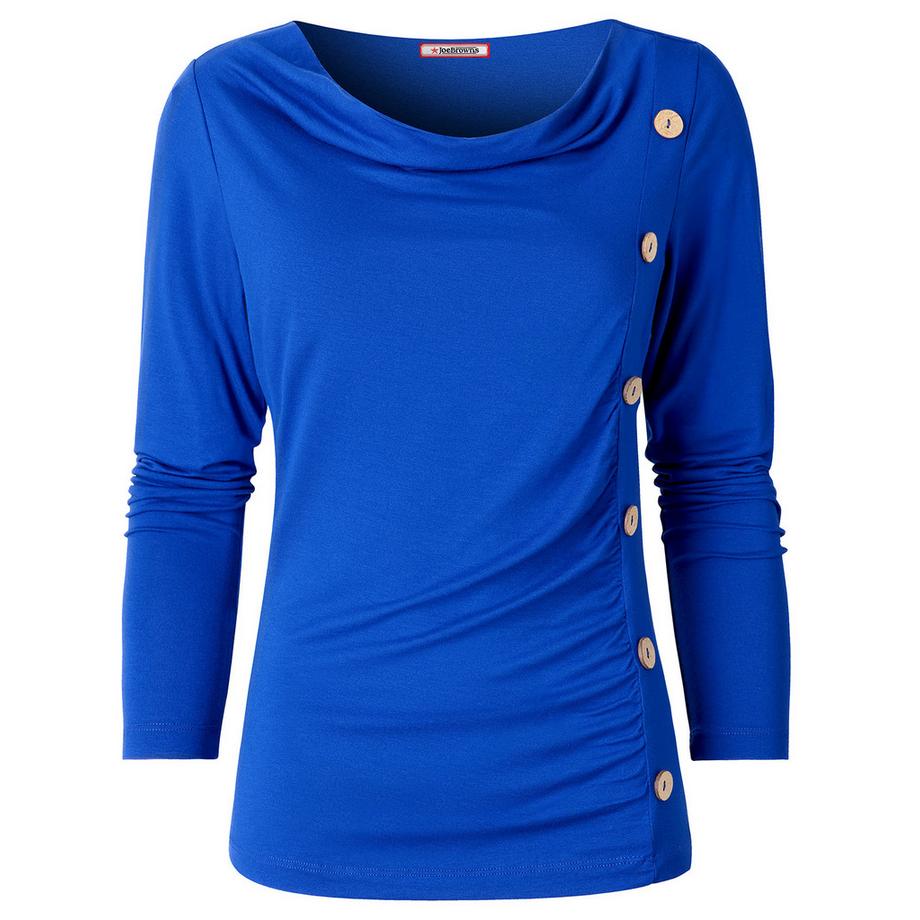 Joe Browns Maglia a maniche lunghe tinta unita con dettagli a bottoni  