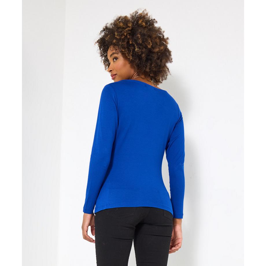 Joe Browns Maglia a maniche lunghe tinta unita con dettagli a bottoni  