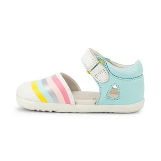 BOBUX  Baby Sandale Twist silver rainbow 