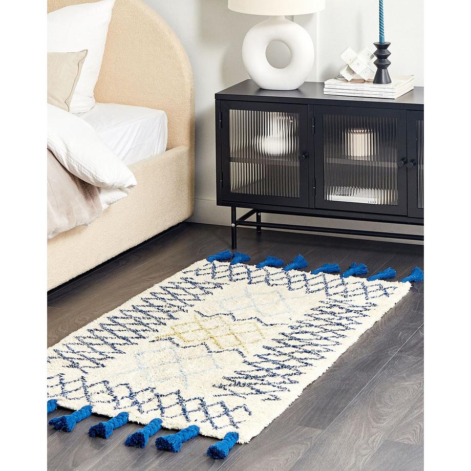 Beliani Tapis en Coton Boho ERZINCAN  