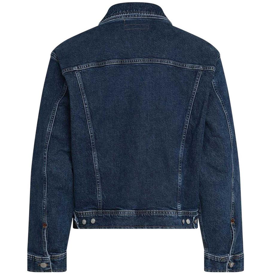 REPLAY Giacca Di Denim Comfort Logo Ricamato  