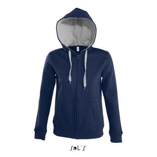 SOLS Soul Zweifarbiger Full Zip Hoodie  